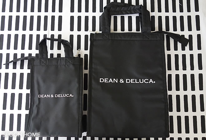DEAN&DELUCA保冷バッグSとMサイズの画像