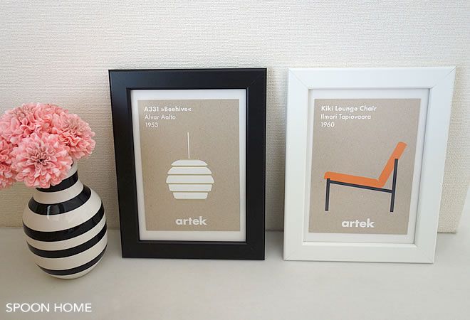 IKEAのフォトフレームFISKBOのブログ画像