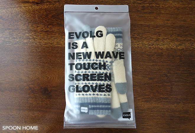 おしゃれなスマホ対応手袋EVOLGのブログ画像