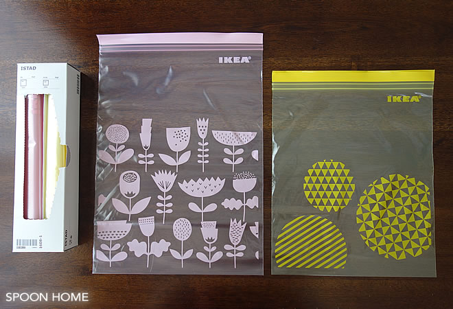 IKEAのISTADプラスチック袋のブログ画像