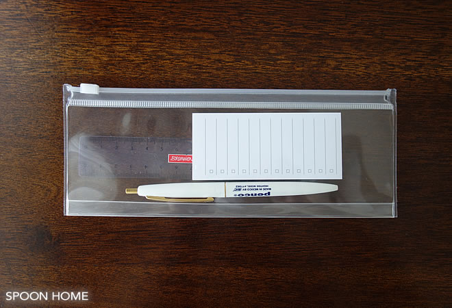 無印良品のEVAケースのブログ画像