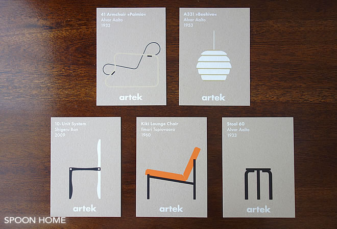 artek（アルテック）のポストカードのブログ画像