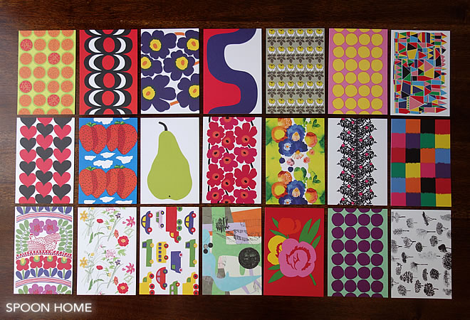 marimekko（マリメッコ）のポストカードのブログ画像