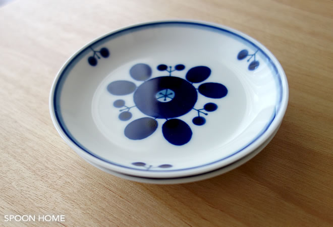 おしゃれな小皿・豆皿「白山陶器 ブルーム プレートSS」のブログ画像