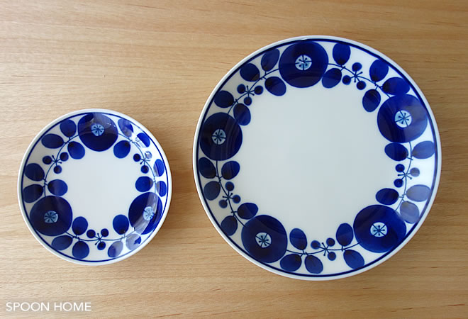 おしゃれな小皿・豆皿「白山陶器 ブルーム プレートSS」のブログ画像