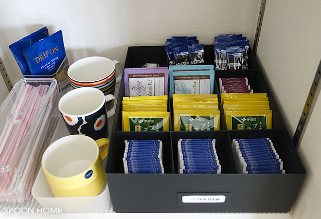 お茶・紅茶のティーバッグ収納方法のブログ画像