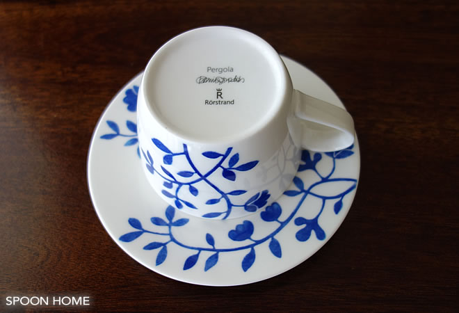 北欧人気ブランド「ロールストランド ペルゴラ」のマグカップのブログ画像