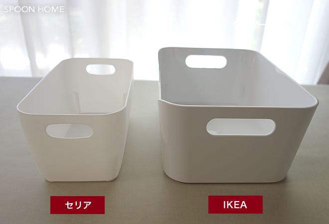 セリアの人気商品「カトレケース スリムL型」のブログ画像