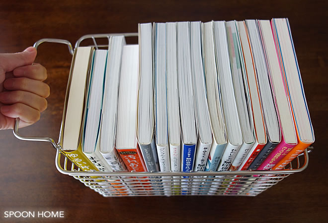 本・雑誌の収納アイデアのブログ画像