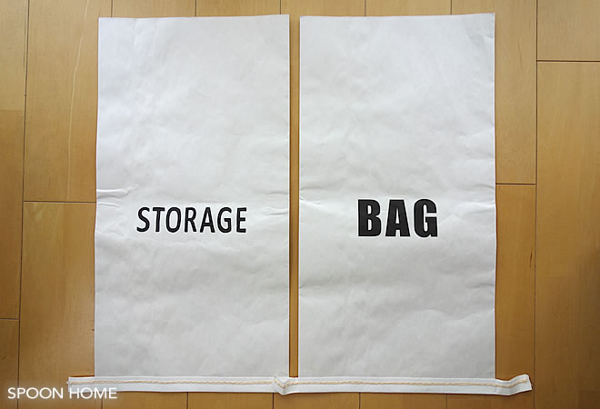 キャンドゥの人気商品「ペーパーストレージバッグ」のブログ画像