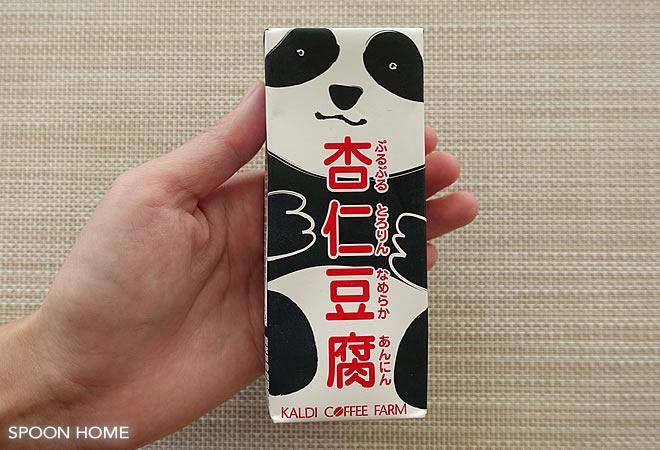 カルディの人気商品「パンダ杏仁豆腐」のブログ画像