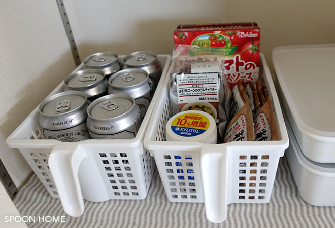 食品ストックやパントリーの収納アイデア 無印良品と100均のおすすめグッズをブログでレポート