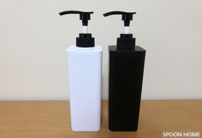 セリアの新商品「ソープバスボトル500ml」のブログ画像