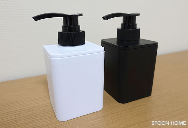 セリアの新商品「ソープボトル スリム300ml」のブログ画像