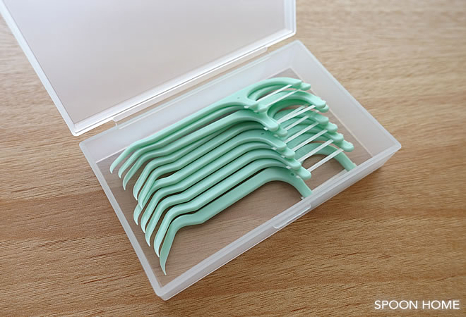 セリアのカードケースの収納ブログ画像
