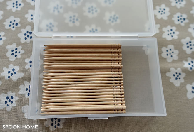 セリアのカードケースの収納ブログ画像