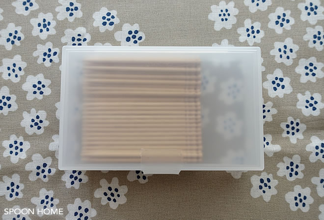 セリアのカードケースの収納ブログ画像