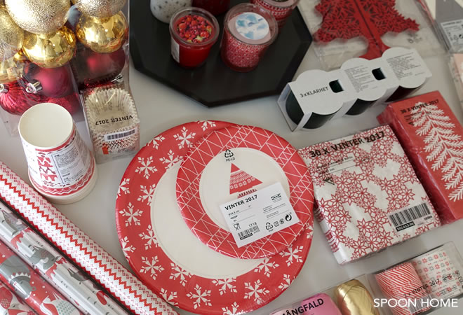 IKEAクリスマスデコレーション・ラッピング商品のブログ画像