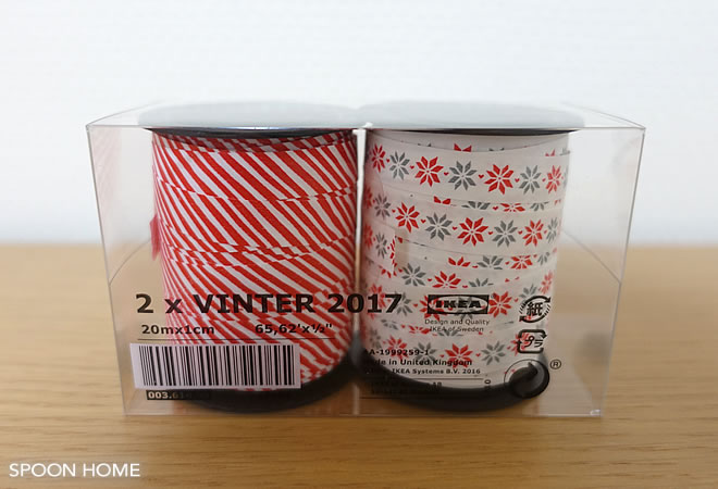 IKEAクリスマスデコレーション・ラッピング商品のブログ画像