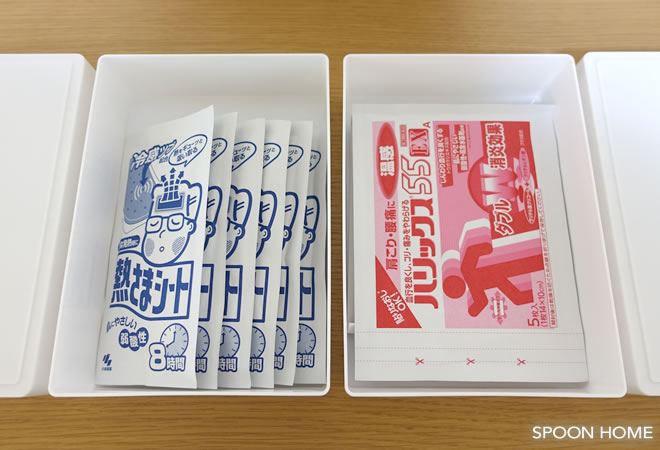 100均キャンドゥのストレージケースの収納ブログ画像