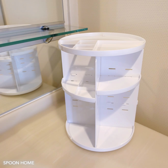 360度回転式コスメボックスのブログ画像