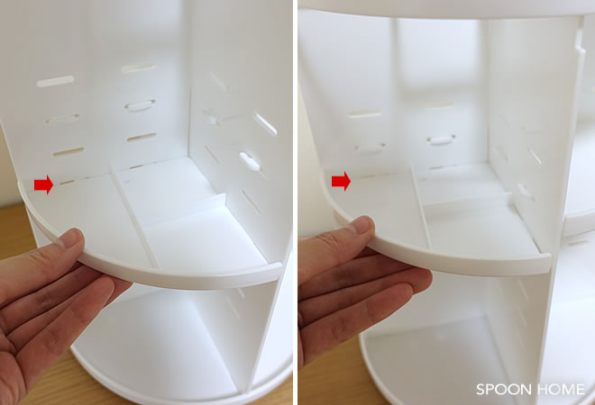 360度回転式コスメボックスのブログ画像