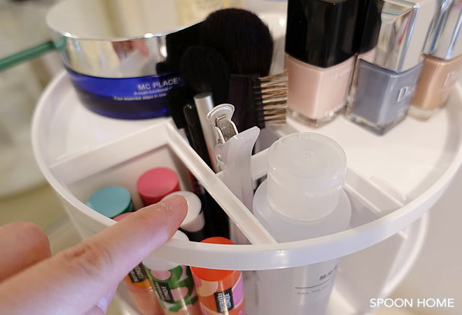 360度回転式コスメボックスのブログ画像