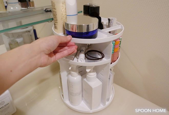 360度回転式コスメボックスのブログ画像