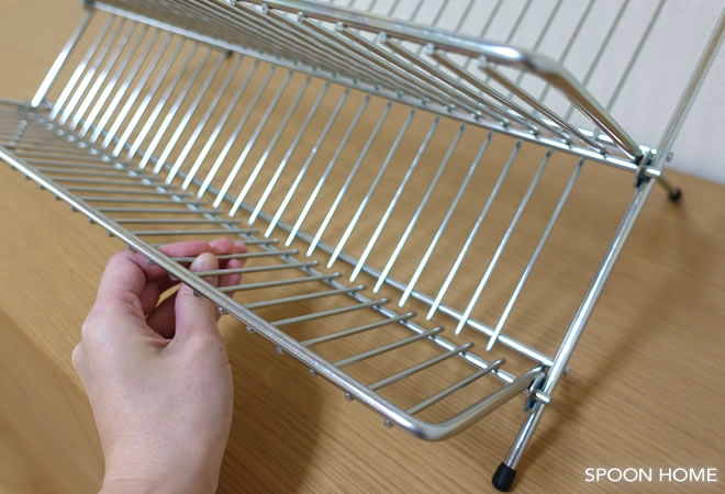IKEAのKVOT水切りラックのブログ画像