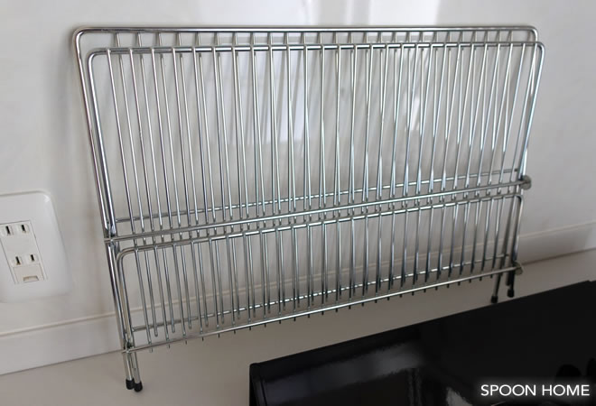 IKEAのKVOT水切りラックのブログ画像