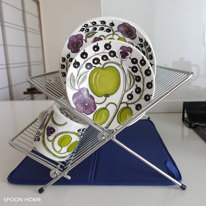 IKEAのKVOT水切りラックのブログ画像