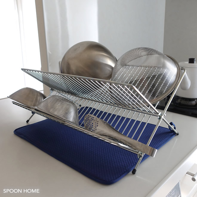 IKEAのKVOT水切りラックのブログ画像