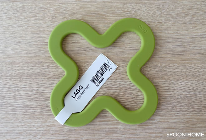 IKEAのおしゃれな商品・購入品「LAGG鍋敷きグリーン」のブログ画像
