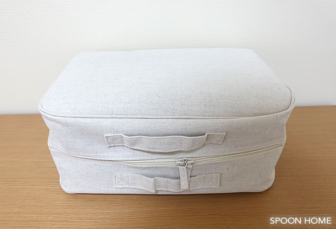 無印良品・ソフトボックス新商品の収納アイデアのブログ画像