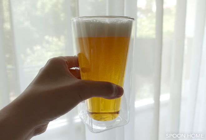 おすすめのビールグラス・レイエス ダブルウォールグラスのブログ画像