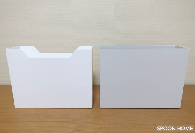 ニトリのファイルケースの収納ブログ画像