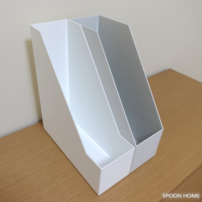 ニトリのファイルケースの収納ブログ画像