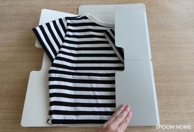 Tシャツの収納方法とアイデアのブログ画像