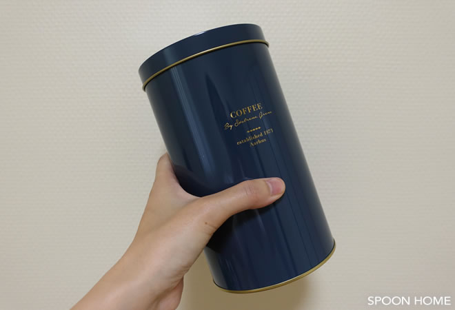 ソストレーネグレーネのおしゃれなコーヒー缶のブログ画像