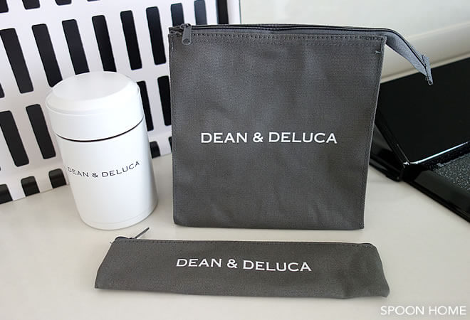 マリソル2019年5月号の付録・DEAN&DELUCAランチバッグ&カトラリーポーチの画像