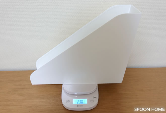 100均セリアのA4ファイルスタンドの収納ブログ画像