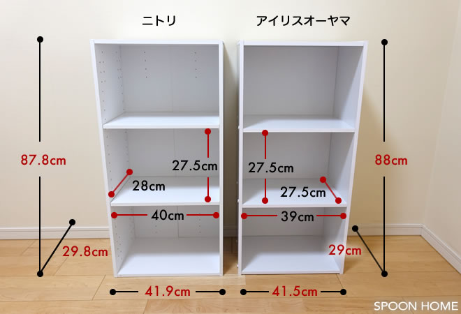 カラーボックス収納に 無印良品のおすすめ収納ケース ボックス ブログレポート