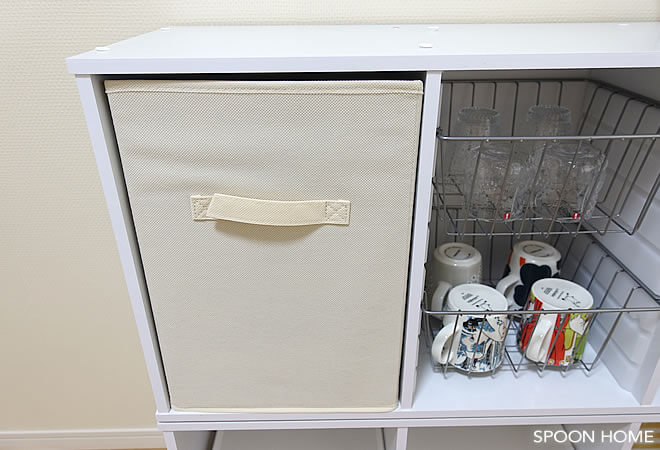 アイリスオーヤマのカラーボックスの収納アイデア・ブログ画像