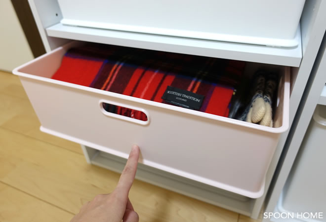 ニトリのインボックスの収納アイデア・ブログ画像