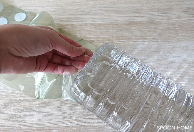 IKEAのBAMSIGプラスチック袋に2Lペットボトルは収納できない