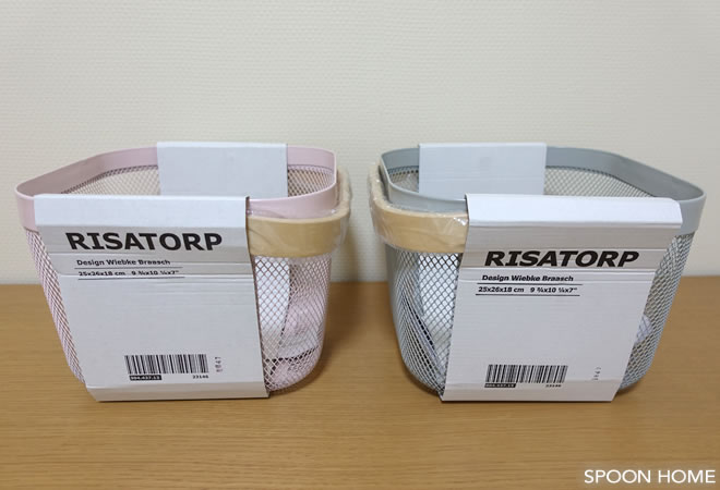 IKEAのRISATORP・リーサトルプバスケットの収納ブログ画像