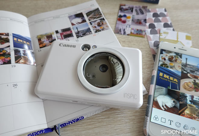 Canonのスマホ用プリンター「インスピック」の使い方ブログ画像