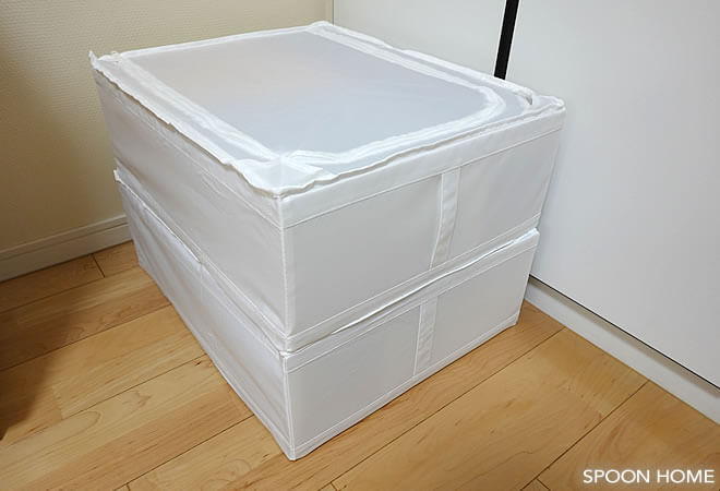 プラレールの収納方法「IKEA・SKUBBケース・ボックス」のブログ画像