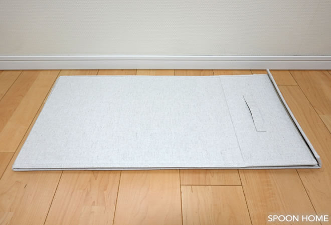 プラレールの収納方法「無印良品・ベッド下収納ボックス」のブログ画像
