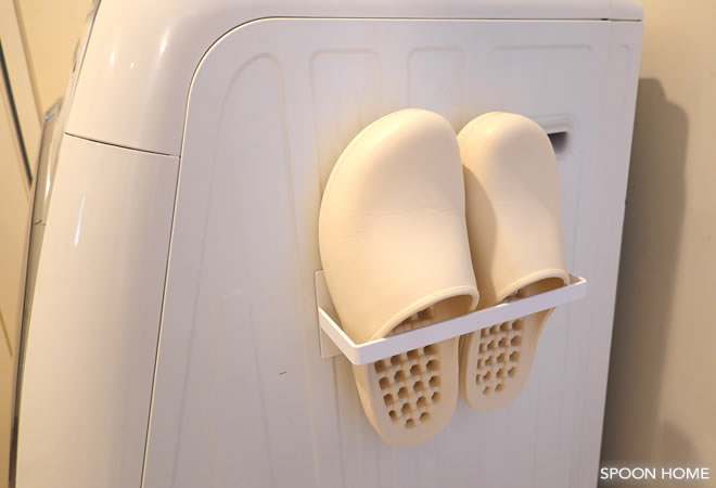 お風呂場用スリッパ・バスブーツの収納アイデアのブログ画像
